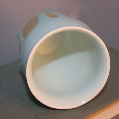 【景德鎮(zhèn)廠家直銷無圖流釉杯】價格,廠家,圖片,陶瓷工藝品,浮梁縣思翰陶瓷工作室-